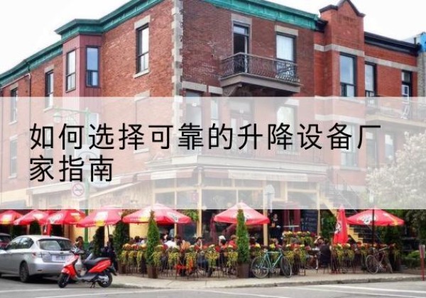 岭东电动升降机厂家-如何选择可靠的升降设备厂家指南